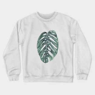 Tropical leaf Crewneck Sweatshirt